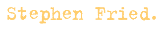 Stephen Fried Logo